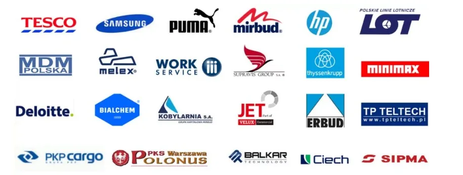 Klienci szkoleń dla firm — firma szkoleniowa Training Effect