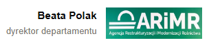 Uczestnik szkolenia — logo firmy klienta