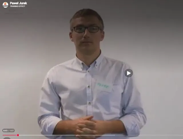 Opinia wideo uczestnika szkolenia z wystąpień publicznych
